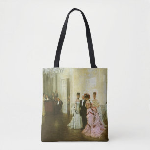 Tote Bag Trop tôt par James Tissot, Art victorien vintage
