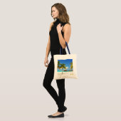 Tote Bag Tropical Beaches | Island & Lagoon, Maldives (Devant (modèle))
