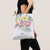 Tote Bag  Tropical Floral (De près)
