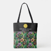 Tote Bag Tropical Floral Impression personnalisée Picklebal (Dos)