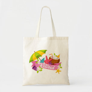 Tote Bag Tropical retraité