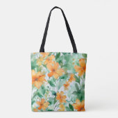 Tote Bag Tropical Summer Arrière - plan Texture (Dos)