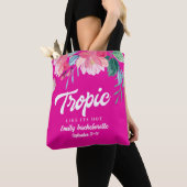 Tote Bag Tropique comme c'est chaud Soirée de Bachelorette (De près)