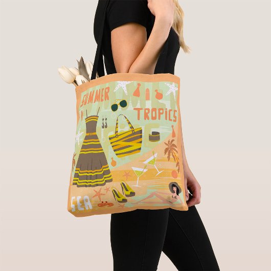 Tote Bag Tropiques d'été
