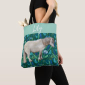 Tote Bag Trotting off to practice horse Tote (De près)
