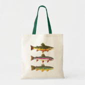 Tote Bag Trout fishing (Devant)