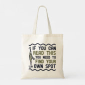 Tote Bag Trouver votre propre emplacement (Dos)