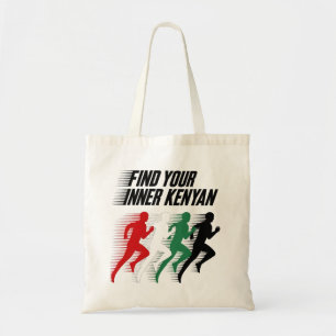 Tote Bag Trouvez votre marathonien kenyan intérieur