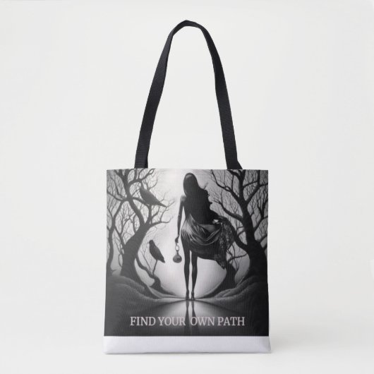 Tote Bag Trouvez votre propre chemin (Devant)