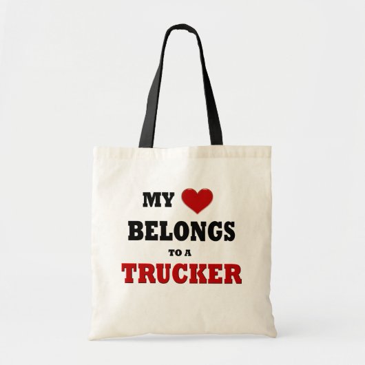 Tote Bag Trucker Love (Devant)