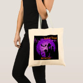 Tote Bag Trucs ou traitements Halloween heureux (Devant (produit))