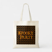 Tote Bag Trucs ou traitements Halloween heureux (Dos)