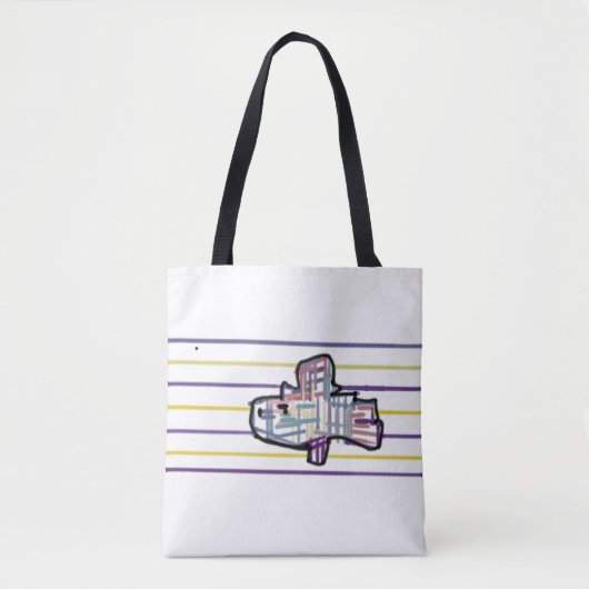 Tote Bag Truite arc-en-ciel été (Devant)