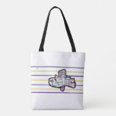 Tote Bag Truite arc-en-ciel été (Dos)