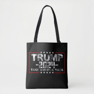 Tote Bag Trump 2024 Reprenez l'Amérique Politique Vintage