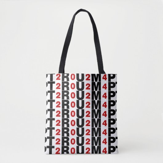 Tote Bag Trump 2024 Rouge (Devant)