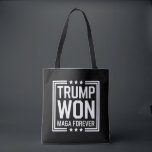 Tote Bag Trump a remporté la 47ème élection du président am<br><div class="desc">Trump a remporté la 47ème élection présidentielle américaine en 2024</div>