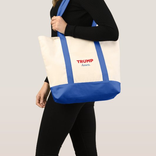 Tote Bag Trump Amen (Devant (produit))