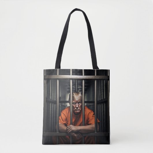 Tote Bag Trump en prison (Devant)