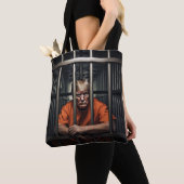 Tote Bag Trump en prison (De près)