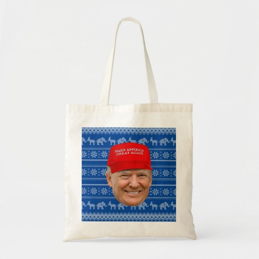 Tote Bag TRUMP MAGA Noël (Devant)