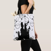 Tote Bag Trumpet Section Jazz (De près)