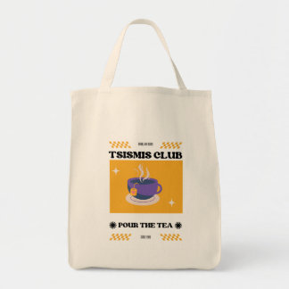Tote Bag Tsismis Club Grocery Fourre-tout