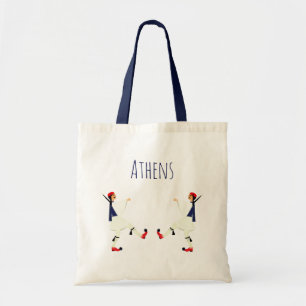 Tote Bag Tsolias (Evzones) avec souvenir fustanella Athènes