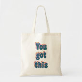 Tote Bag Tu As Ça | Encourager la soumission motivationnell (Devant)