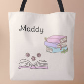 Tote Bag Tu As L'Air Plus Heureux ! J'ai acheté des livres