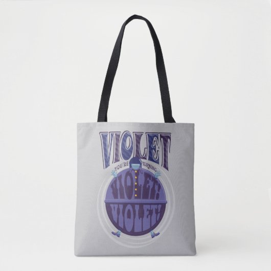 Tote Bag Tu deviens Violet, Violet ! (Devant)