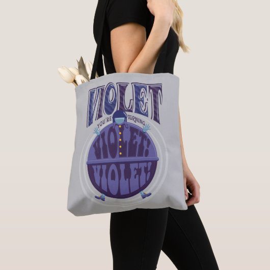 Tote Bag Tu deviens Violet, Violet ! (De près)