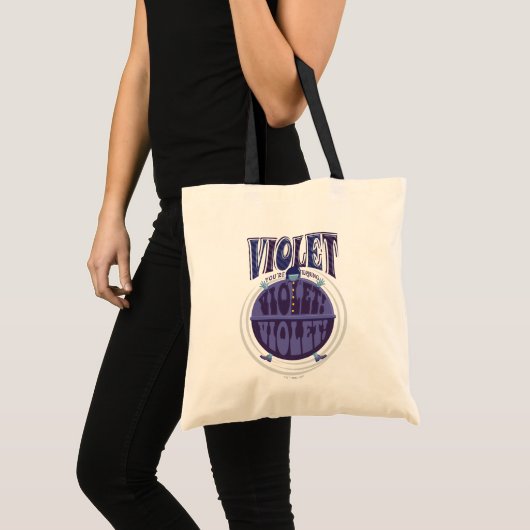 Tote Bag Tu deviens Violet, Violet ! (Devant (produit))