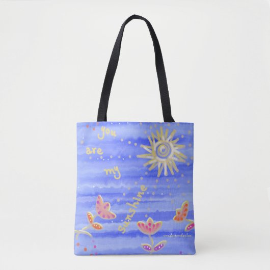 Tote Bag Tu Es Mon Sunshine Fourre-tout (Devant)