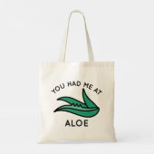 Tote Bag Tu M'As Eu À Aloe (Dos)