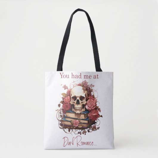 Tote Bag Tu m'as eu à Dark Romance (Devant)