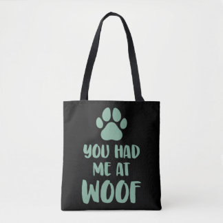 Tote Bag Tu M'As Eu À Woof Woof