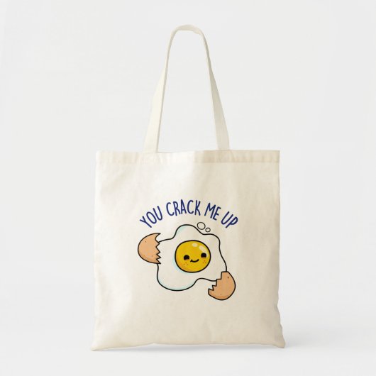 Tote Bag Tu Me Frappes Un Jeu D'Oeufs Drôle (Devant)