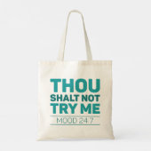 Tote Bag Tu Ne M'Essaies Pas (Dos)