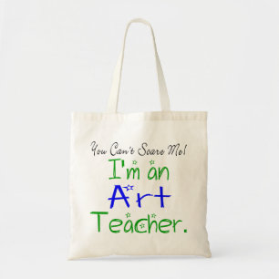 Tote Bag Tu ne peux pas me faire peur Mignonne professeur d