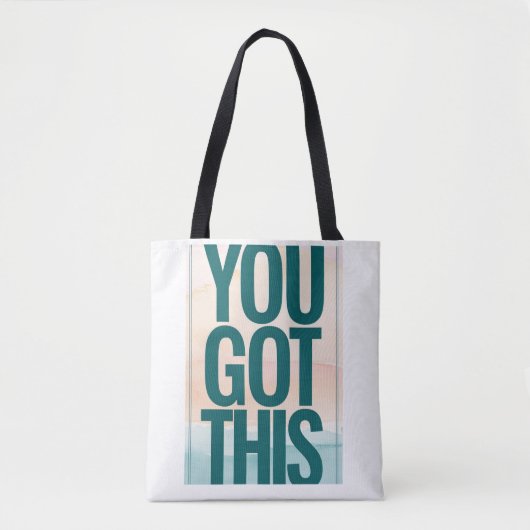 Tote Bag Tu Vas Y Arriver (Devant)