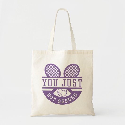 Tote Bag Tu Viens D'Être Servi (Devant)