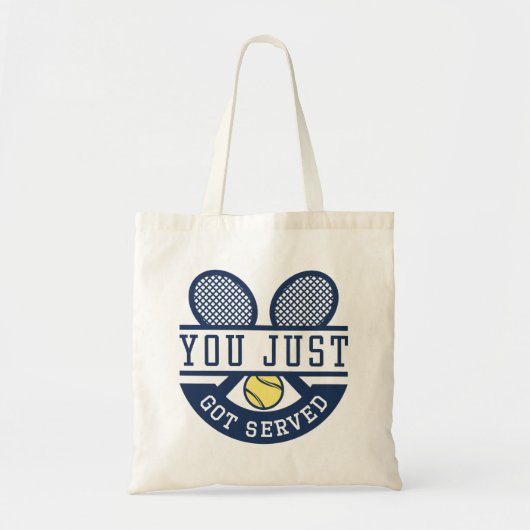 Tote Bag Tu Viens D'Être Servi (Devant)
