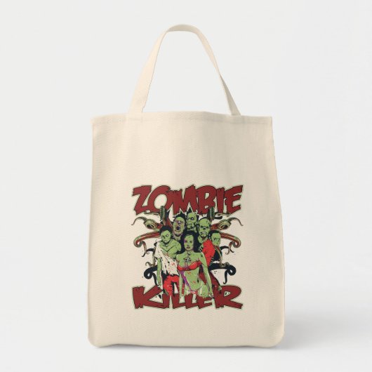 Tote Bag Tueur de zombi (Devant)