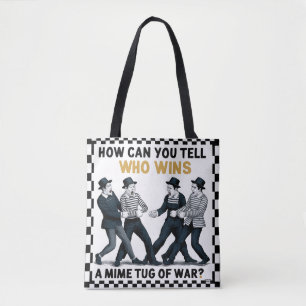 Tote Bag Tug mime de guerre