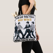 Tote Bag Tug mime de guerre (De près)