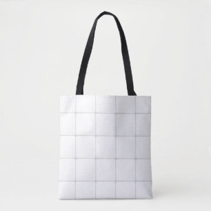 Tote Bag Tuile blanche