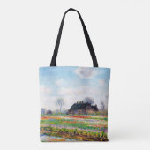 Tote Bag Tulip Fields dans les Pays-Bas, Monet (Dos)