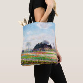 Tote Bag Tulip Fields dans les Pays-Bas, Monet (De près)
