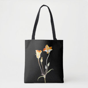 Tote Bag Tulipe de Mariposa orange